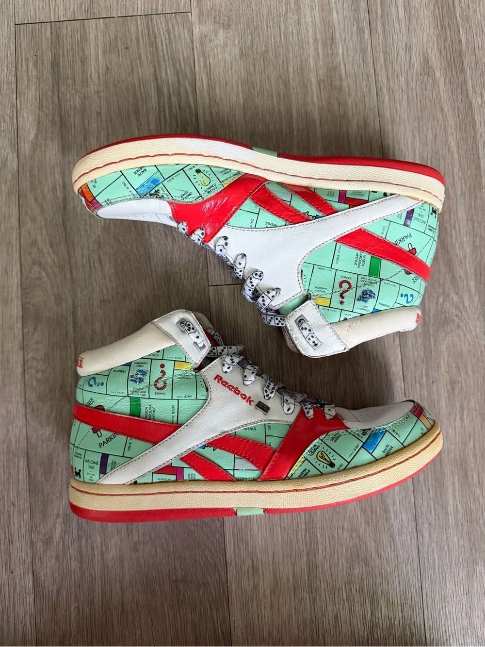 Reebok Monopoly Sneakers Size 7 (37.5)